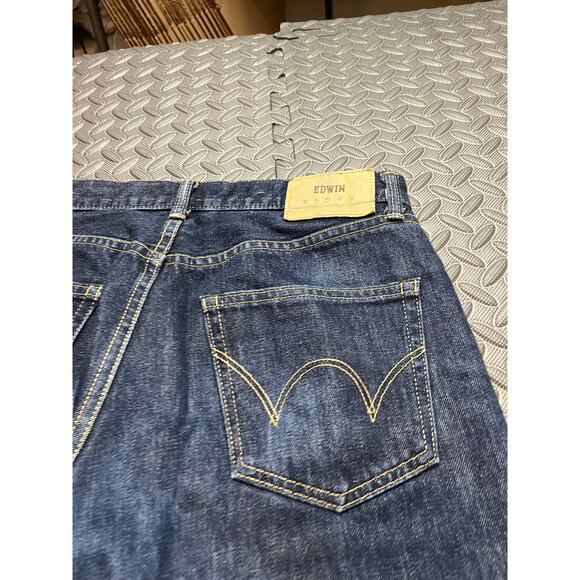 Rare Edwin‎ Jeans Mens Japanese Selvage Denim Pants Made in Japan Hemmed 30 x 25 - Picture 8 of 11